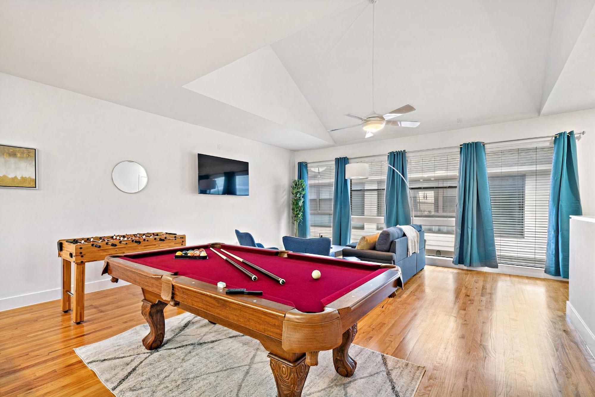 Houston Getaway By Downtown Pool Table Pets Villa Bagian luar foto