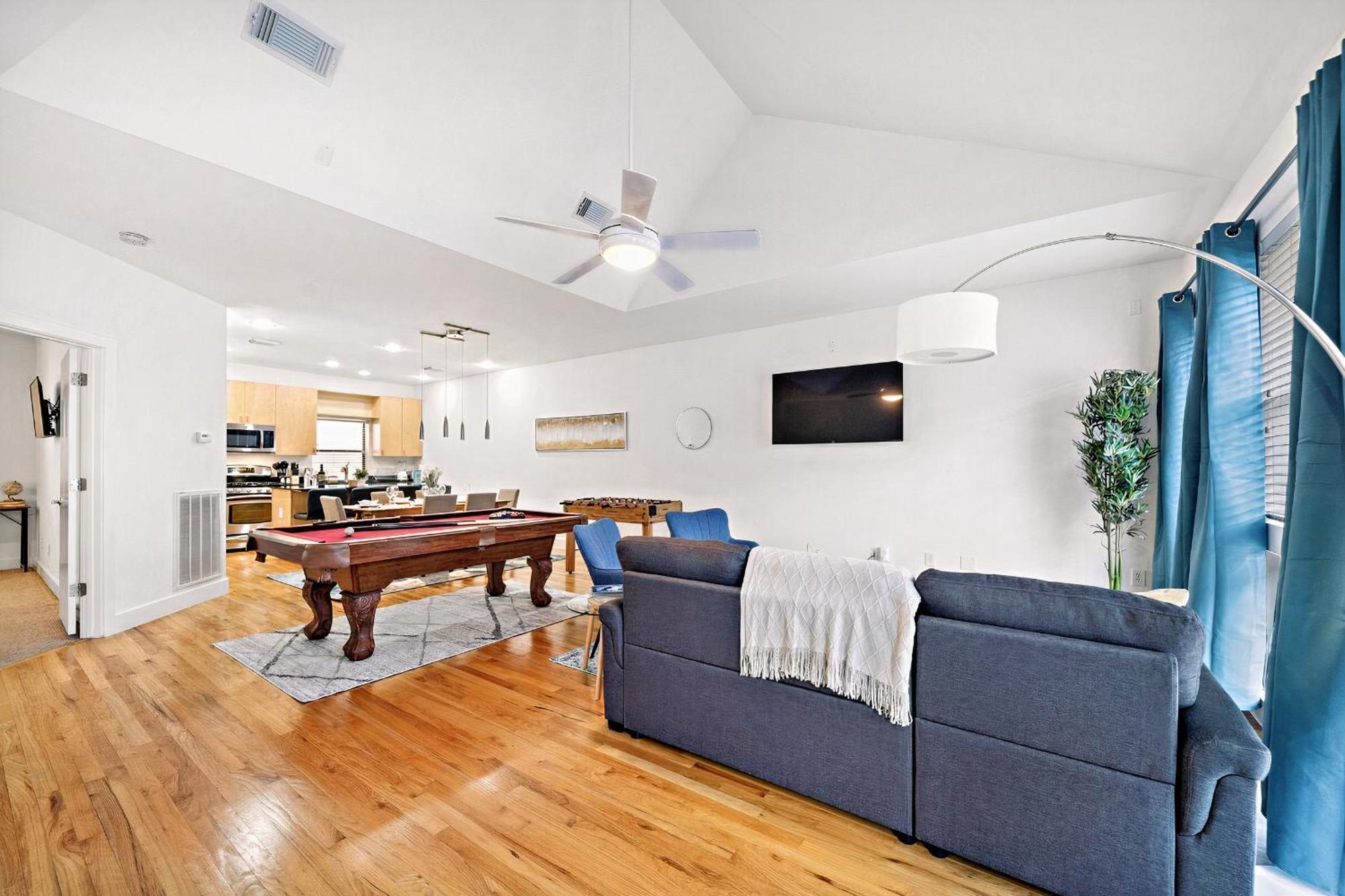 Houston Getaway By Downtown Pool Table Pets Villa Bagian luar foto